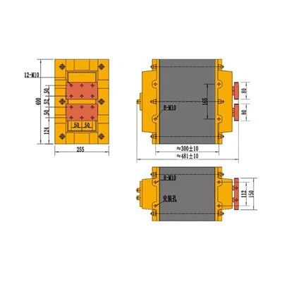 Transformador de soldagem de transformador de soldador de alta frequência 5000J 450V