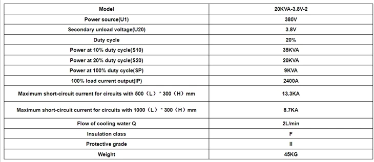 Transformer Of Resistance Welding Machine